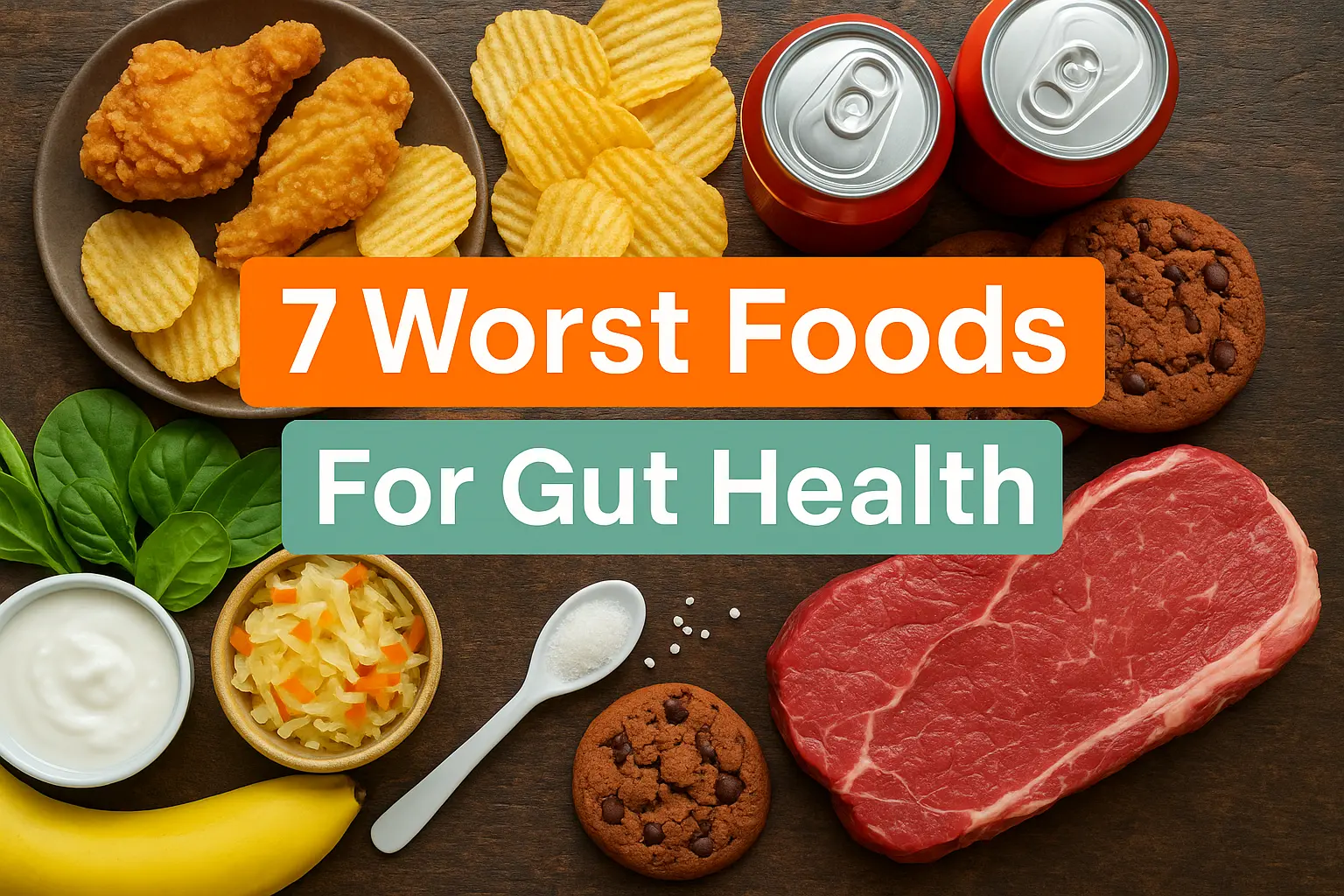 worst foods for gut health